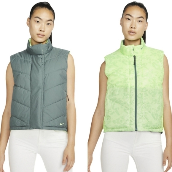 Nike Golf Puffer Vest Reversible NWT Medium - Picture 1 of 10